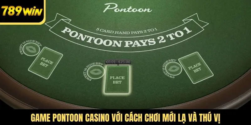 Game Pontoon Casino với cách chơi mới lạ và thú vị