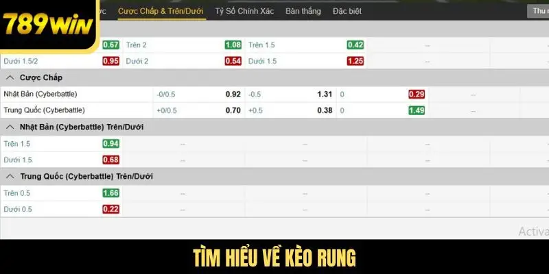 Tìm hiểu về kèo rung